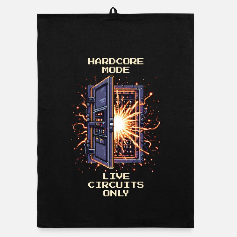 Hardcore : Only Under Tension | Électricien Torchon bio