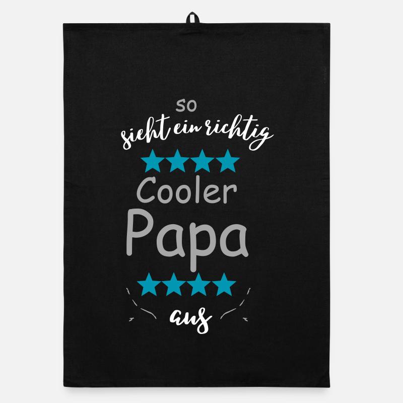 Vraiment un look de papa cool Torchon bio