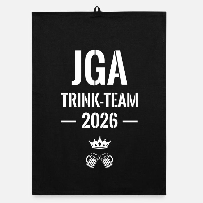 Équipe de Trinks pour la fête de garçon 2026 Kronen Bier Torchon bio