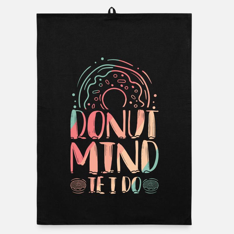 Restauration rapide en donuts Torchon bio