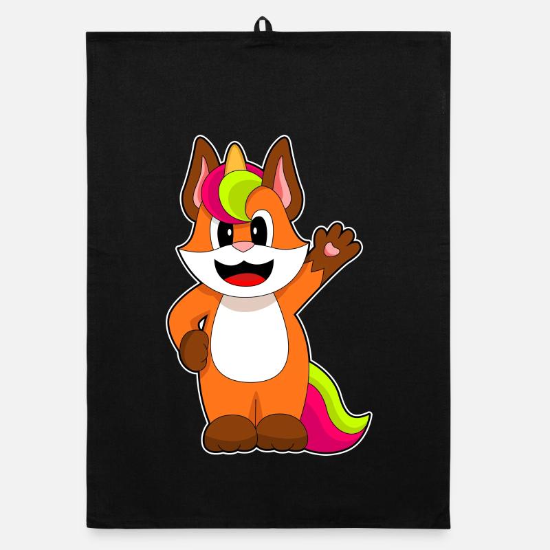 Licorne renard Torchon bio