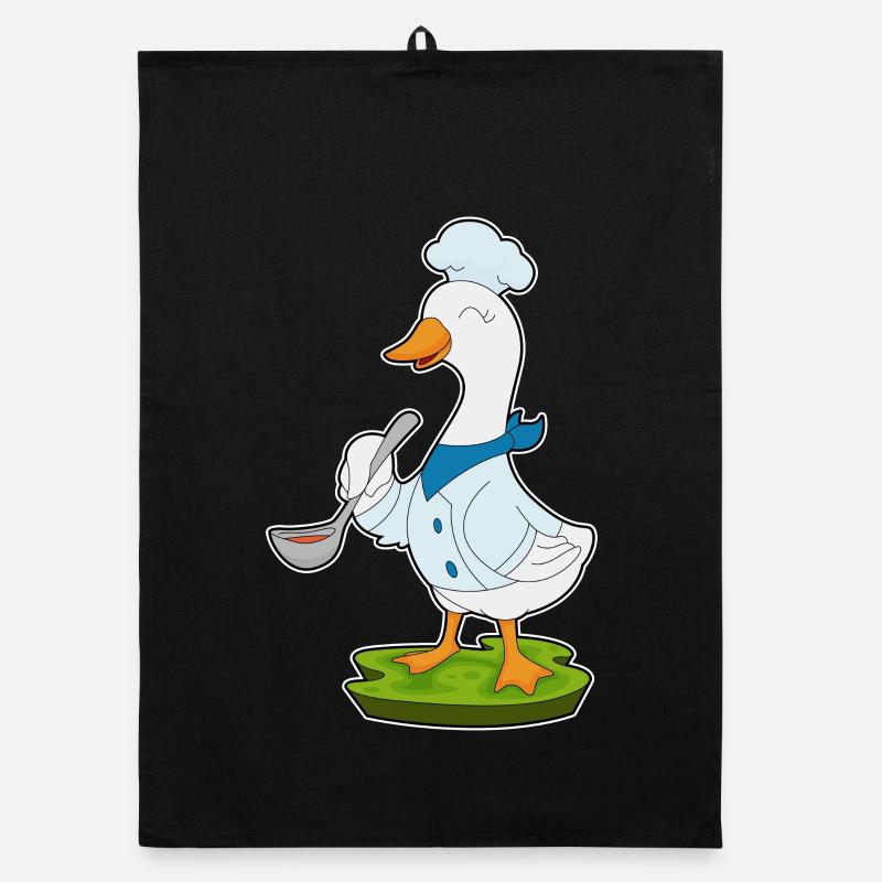 Cuisson du canard Cuillère à cuillère Torchon bio