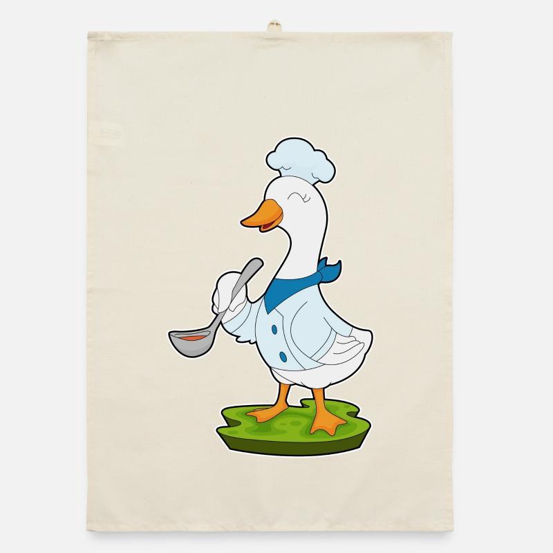 Cuisson du canard Cuillère à cuillère Torchon bio