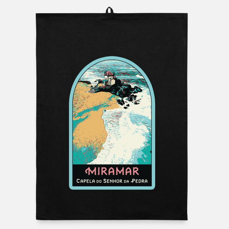 Chapelle Senhor da Pedra, plage de Miramar Torchon bio