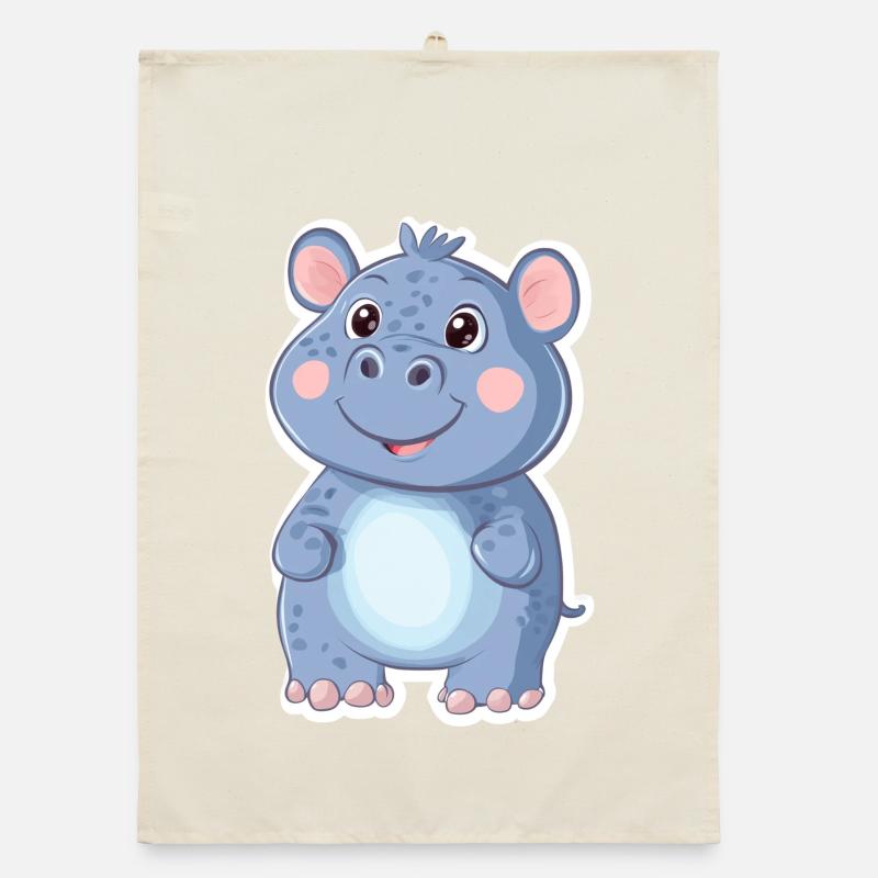 Hippopotame Torchon bio