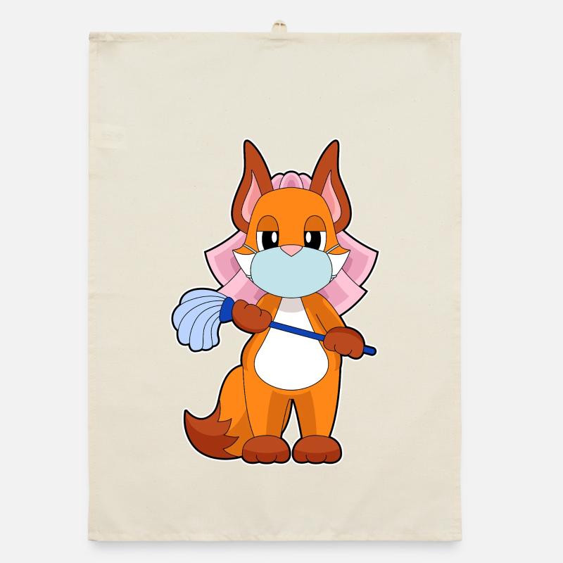 Fuchs Braut Schleier Hochzeit Organic Geschirrtuch