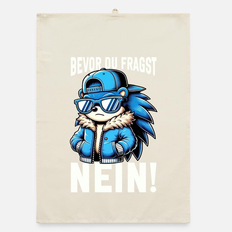 Before you ask No Hedgehog Bad mood Organic dish towel