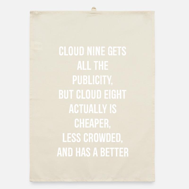 Cloud Nine gets all the publicity but Cloud Eight Organic dish towel