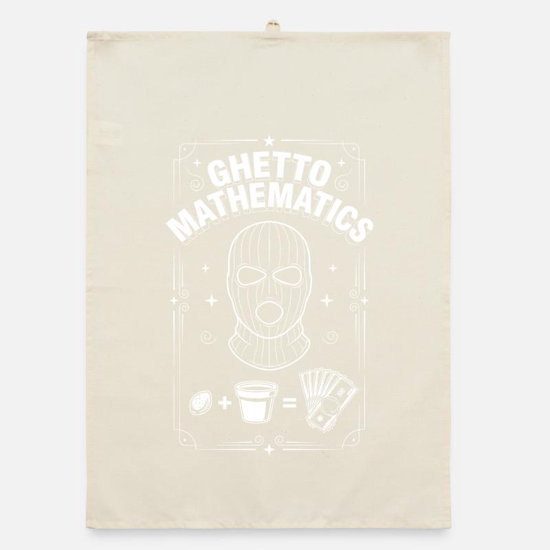 Ghetto Mathematics Organic dish towel