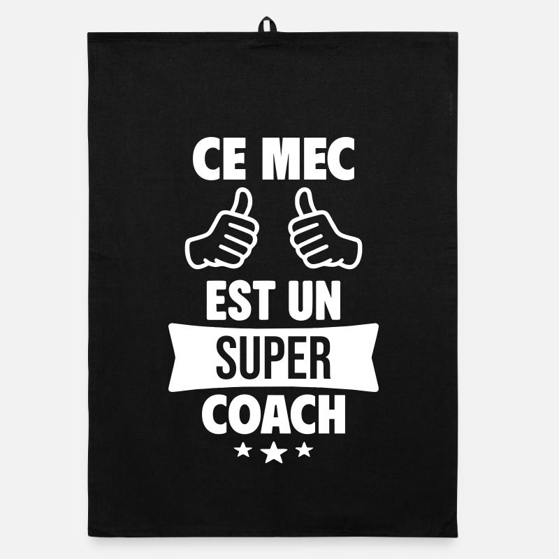 This guy is a great humor coach Organic dish towel
