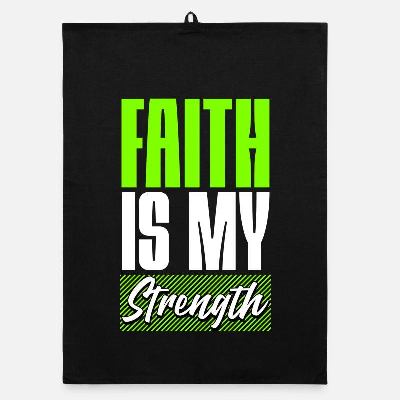 La foi est ma force Torchon bio