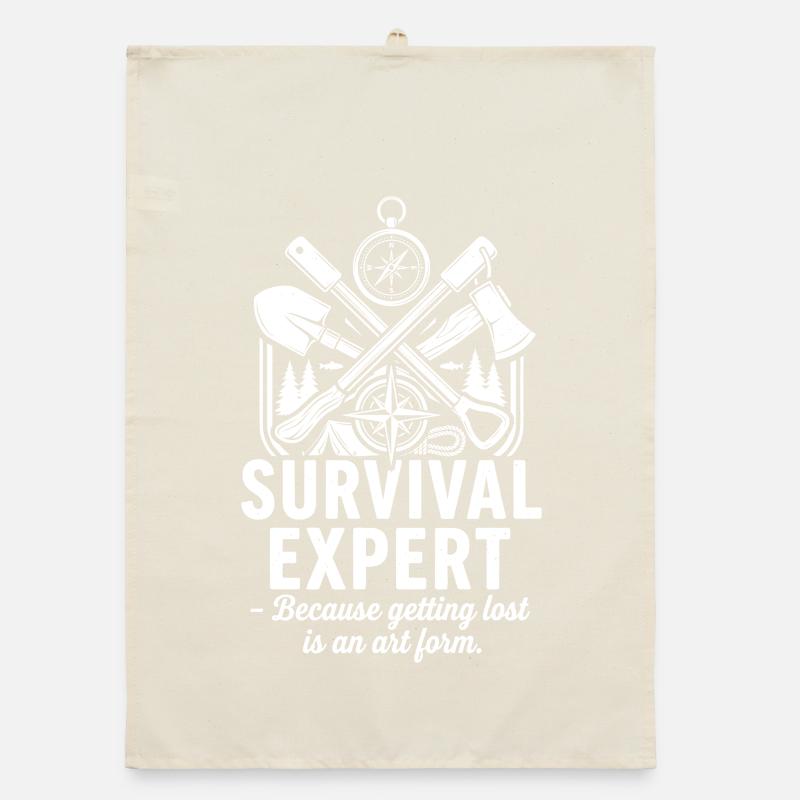 Survival Expert Organic dish towel