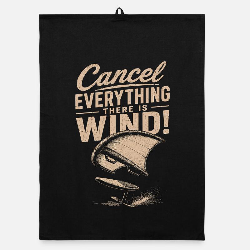 Windstorm Windsurf Statement Organic dish towel