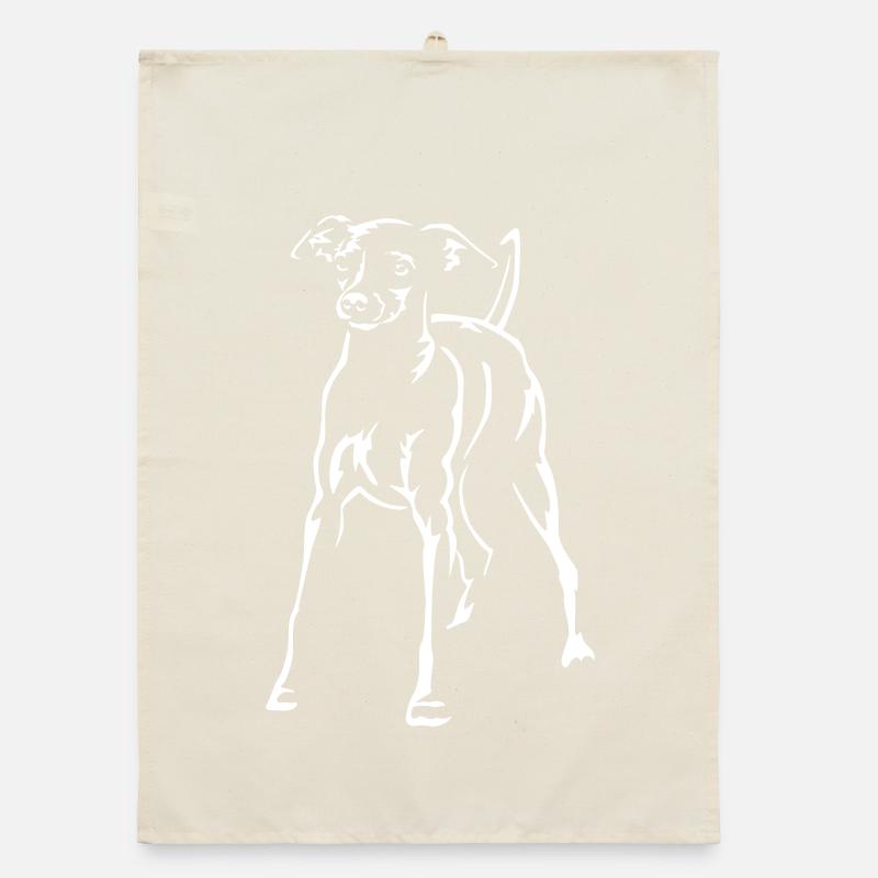 Nain Pinscher « Black Edition » Torchon bio
