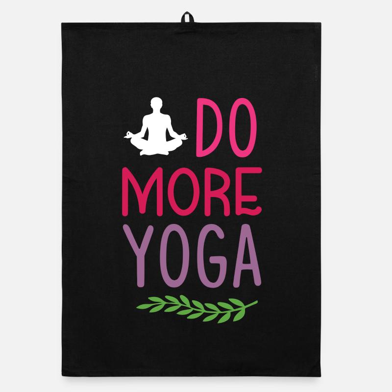 Faites plus de yoga Torchon bio