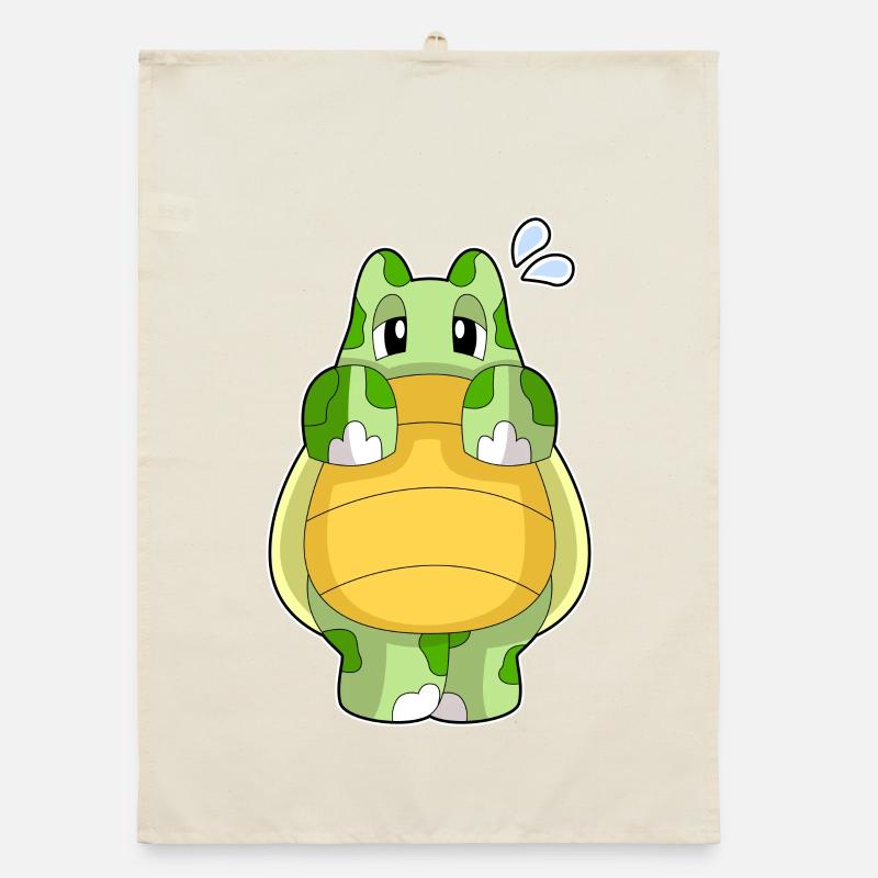 Turtle Shy Organic dish towel