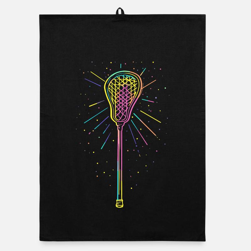 Lacrosseschläger Organic Geschirrtuch