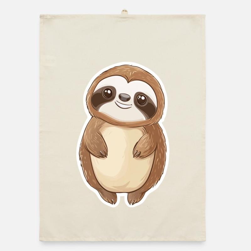 Sloth Organic dish towel