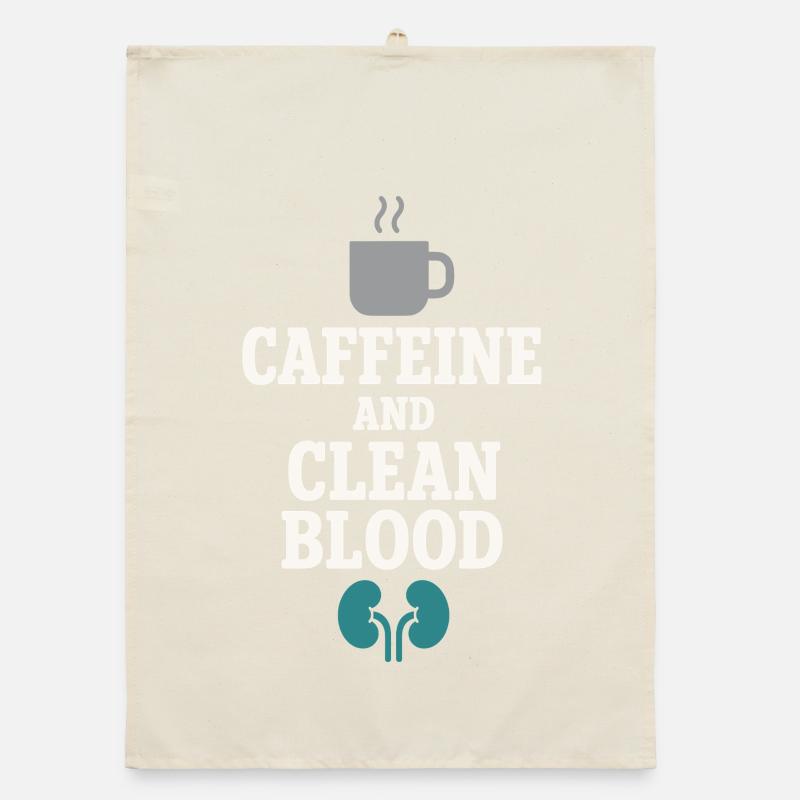 Dialyse, infirmière, technicien, soins rénaux, néphrologie Torchon bio