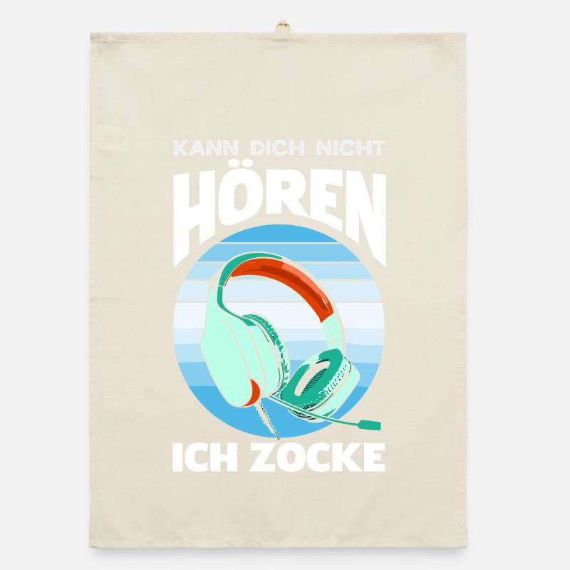 Can't hear you – I'm playing headset Organic dish towel