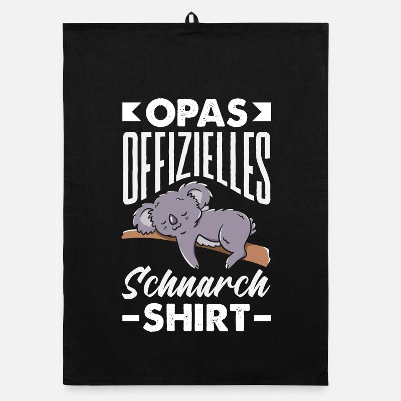 Chemise officielle de papi contre le ronflement – Koala Torchon bio