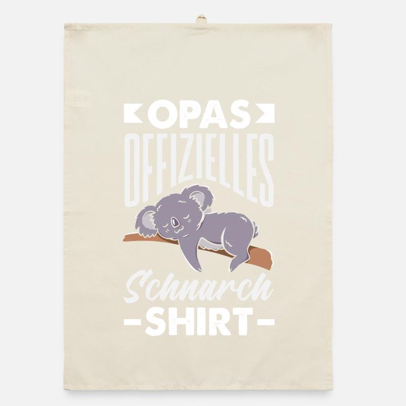 Chemise officielle de papi contre le ronflement – Koala Torchon bio