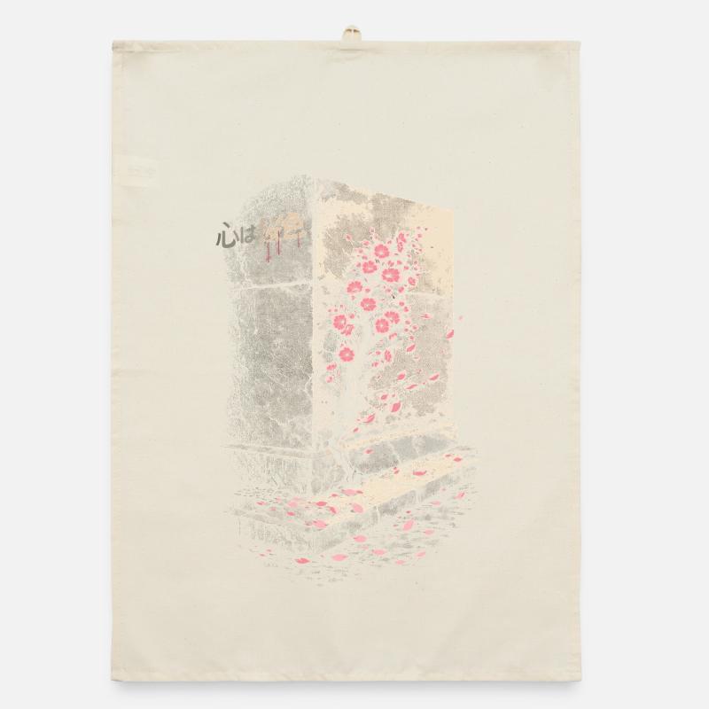 Kirschblüten Sakura Kirschblüte Organic Geschirrtuch