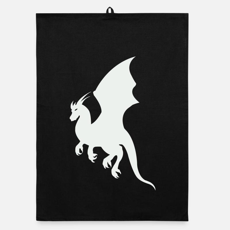 drache Organic Geschirrtuch