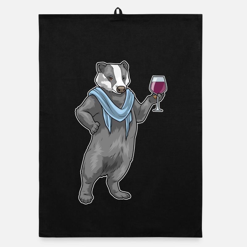 Badger red wine Organic dish towel