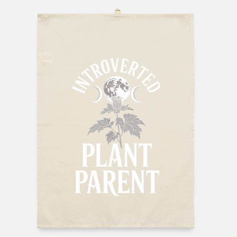 Introvertierter Pflanzenelternteil Organic Geschirrtuch