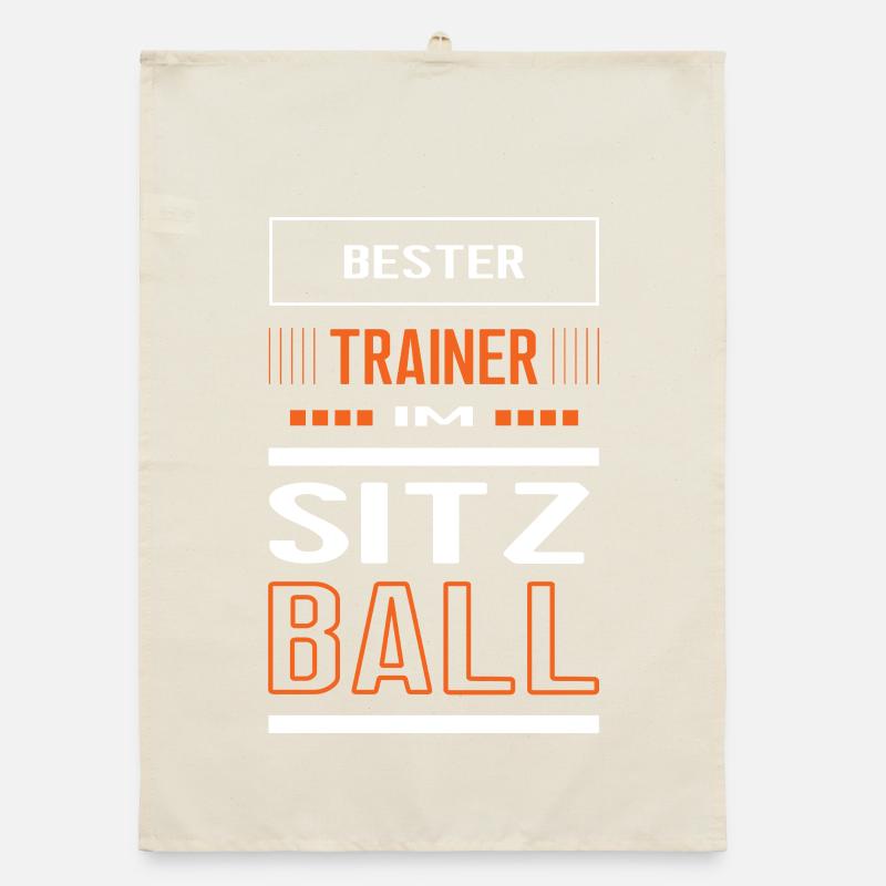 Bester Sitzball Trainer Sitzballtrainer Training Organic Geschirrtuch