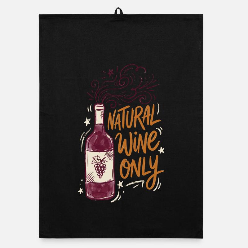 Vin naturel uniquement Torchon bio