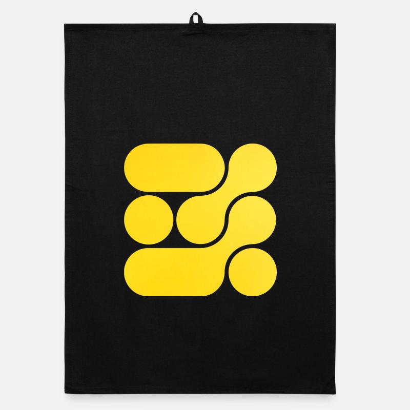 OCHOOO - Yellow Organic dish towel