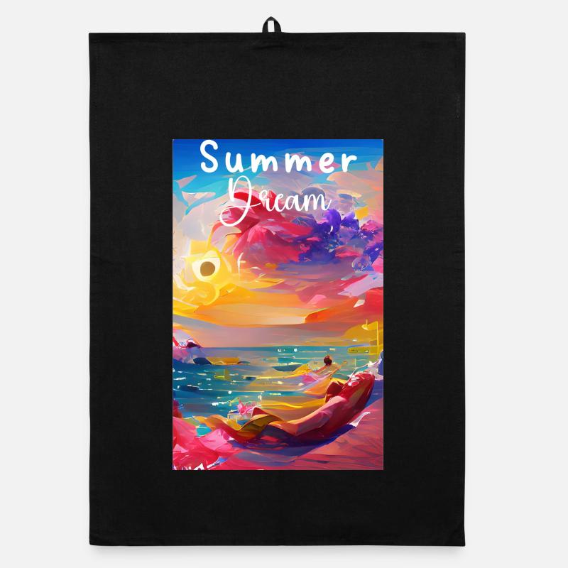 Sommertraum Organic Geschirrtuch