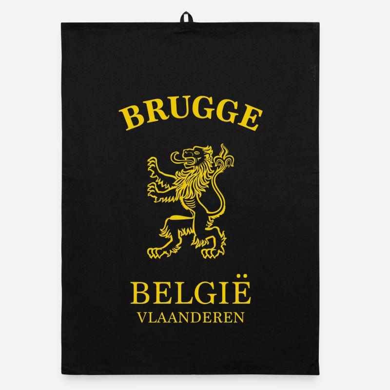 Bruges Belgium Belgium Organic dish towel