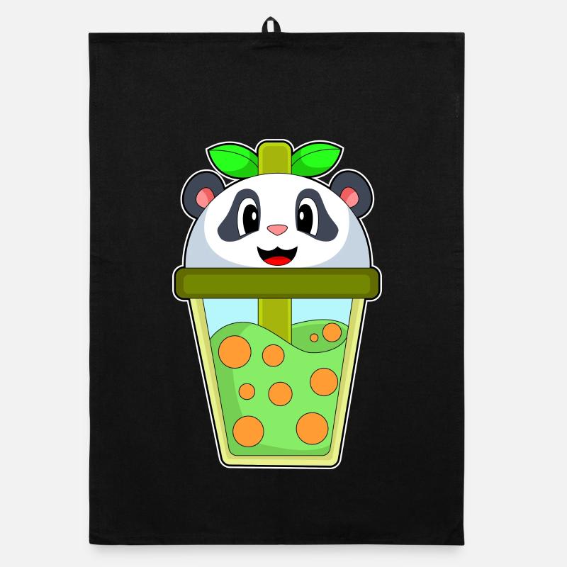 Panda Bubble Tea Torchon bio