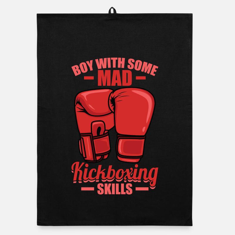 Kickboxeur Garçon Torchon bio