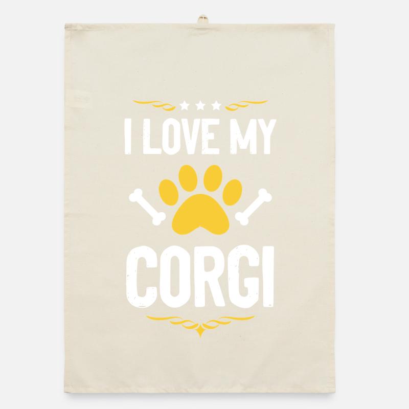 J’adore mon corgi Torchon bio