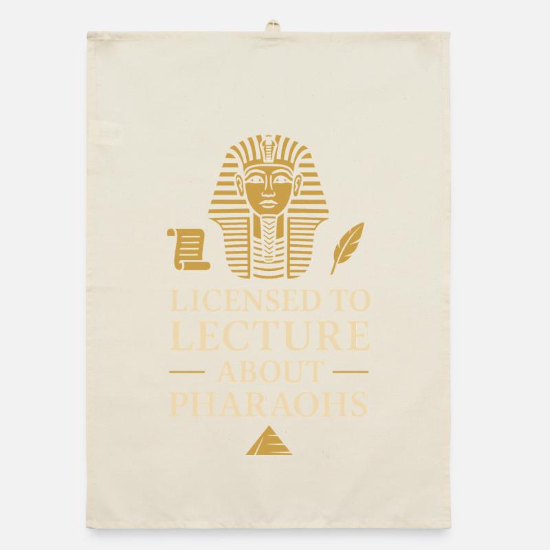 Pharaoh Archaeology in Ancient Egypt Organic dish towel