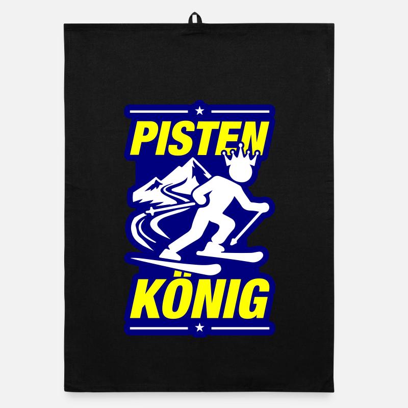 Slopes König Ski Organic dish towel