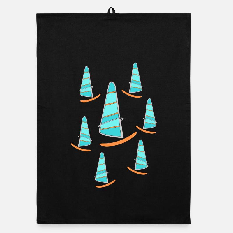 Windsurfing Organic dish towel