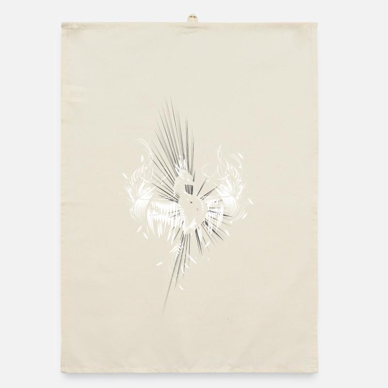 Phoenix from the ashes Organic dish towel