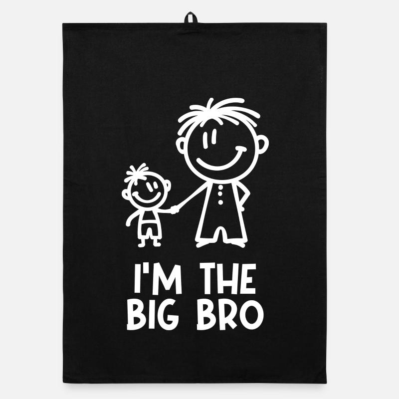 Déclaration de Big Brother Bro Frère Amour Torchon bio