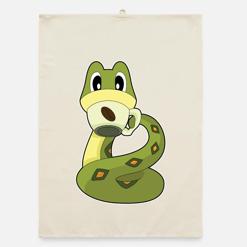 Tasse à café serpent Torchon bio