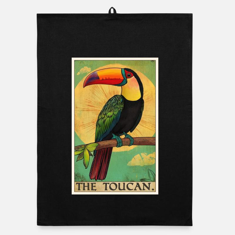 Toucans Toucan Organic dish towel