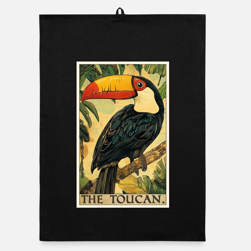 Toucans Toucan Organic dish towel