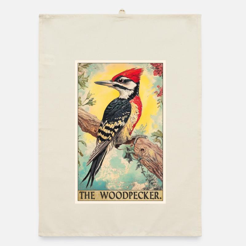 Spechte Specht Organic Geschirrtuch