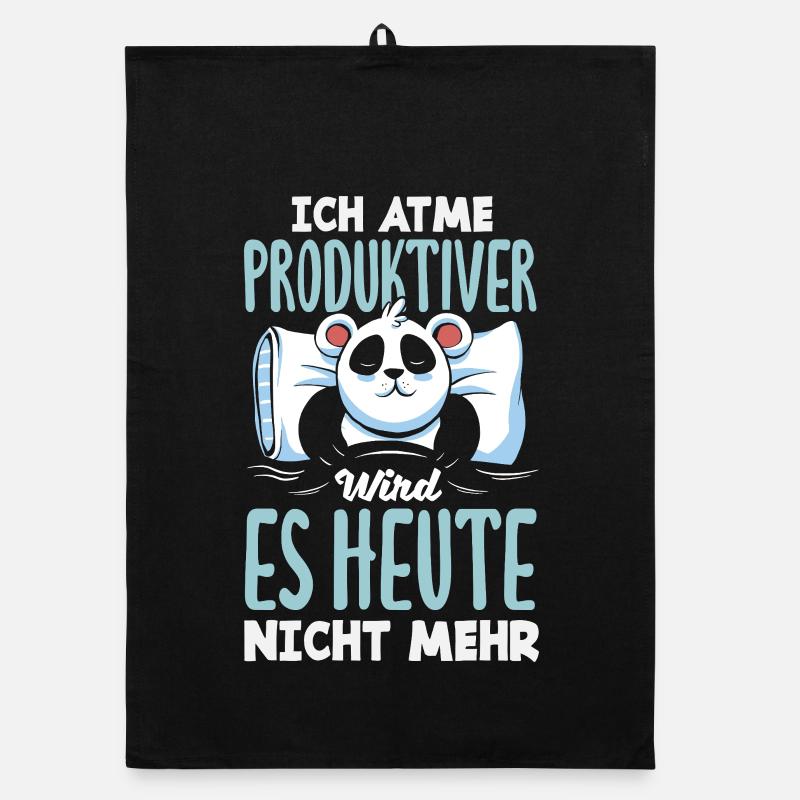 I'm breathing – it doesn't get any more productive today Organic dish towel