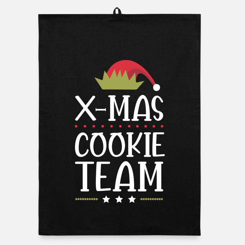 L’équipe des biscuits de Noël Torchon bio