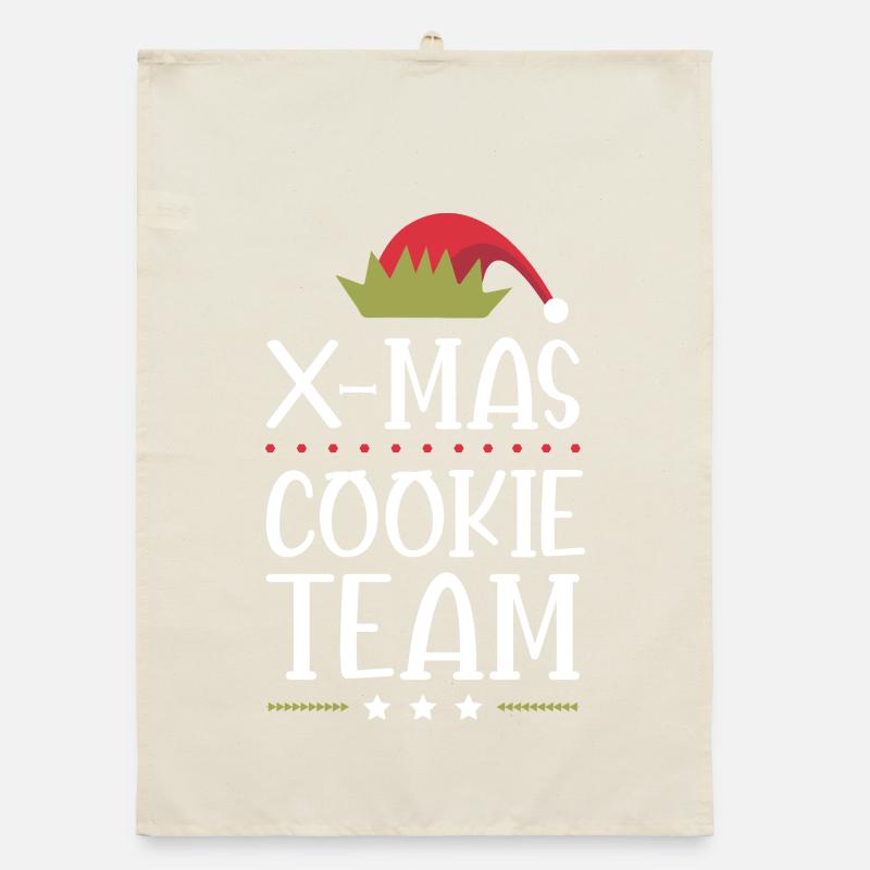 L’équipe des biscuits de Noël Torchon bio